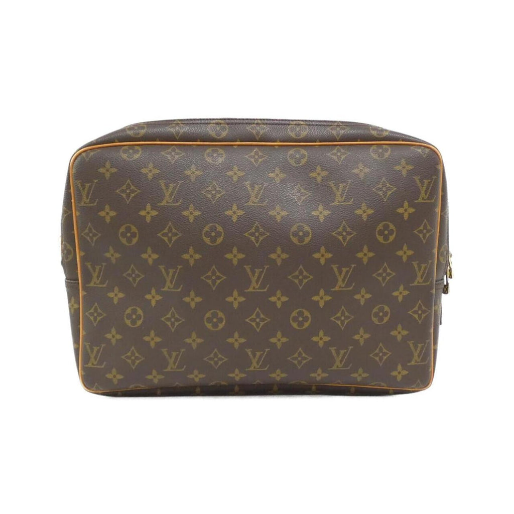 Louis Vuitton Marron Coated Canvas Shoulder Bag (Pre-Owned)