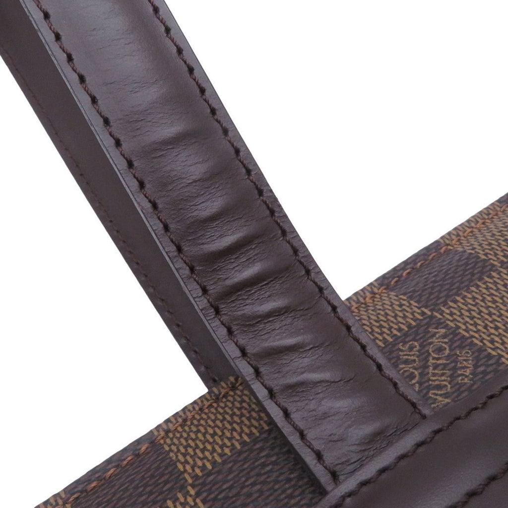 Louis Vuitton Damier Damier Canvas Ebene Red Color Shoulder Bag Tote Bag (Pre-Owned)