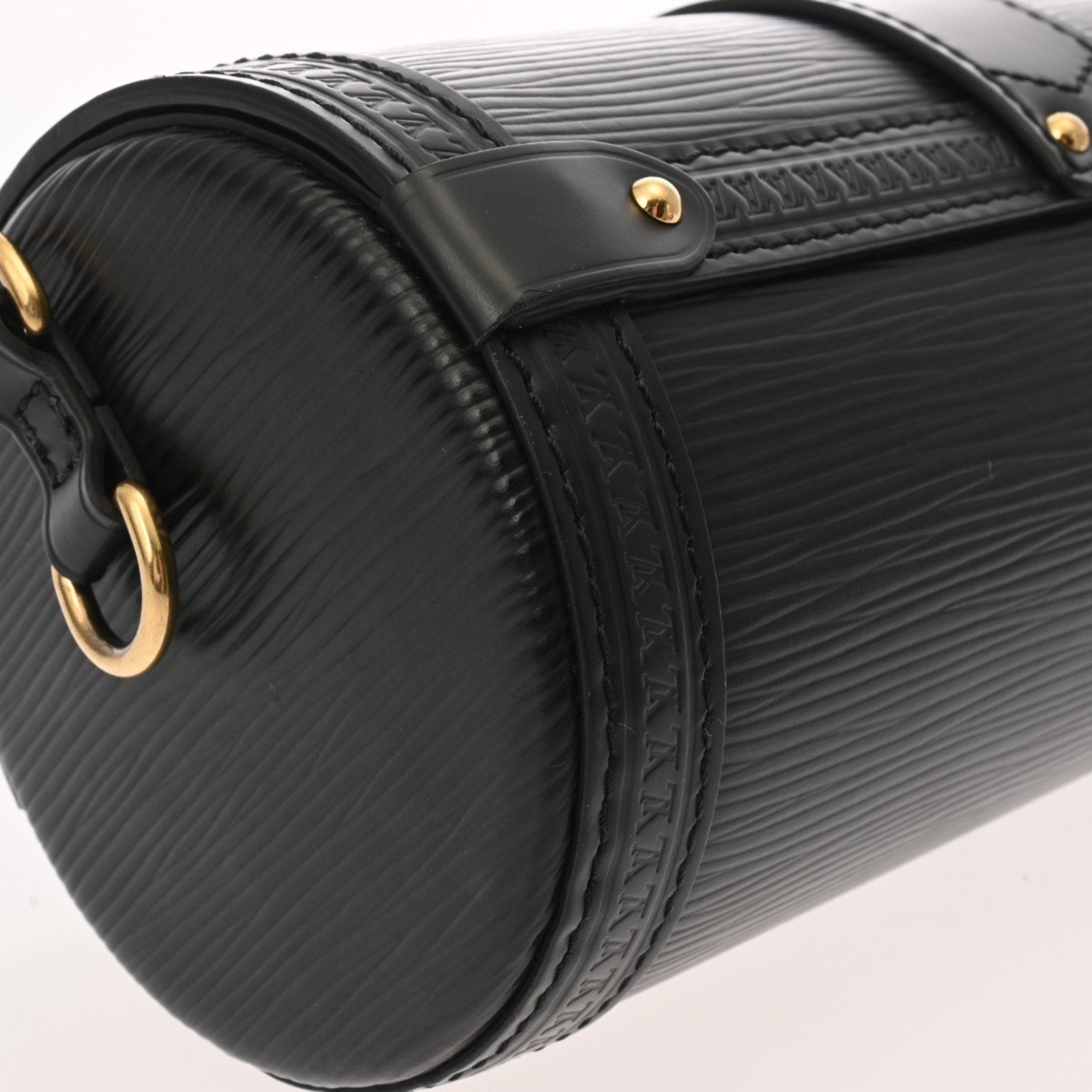 Louis Vuitton Noir Epi Leather Shoulder Bag (Pre-Owned)