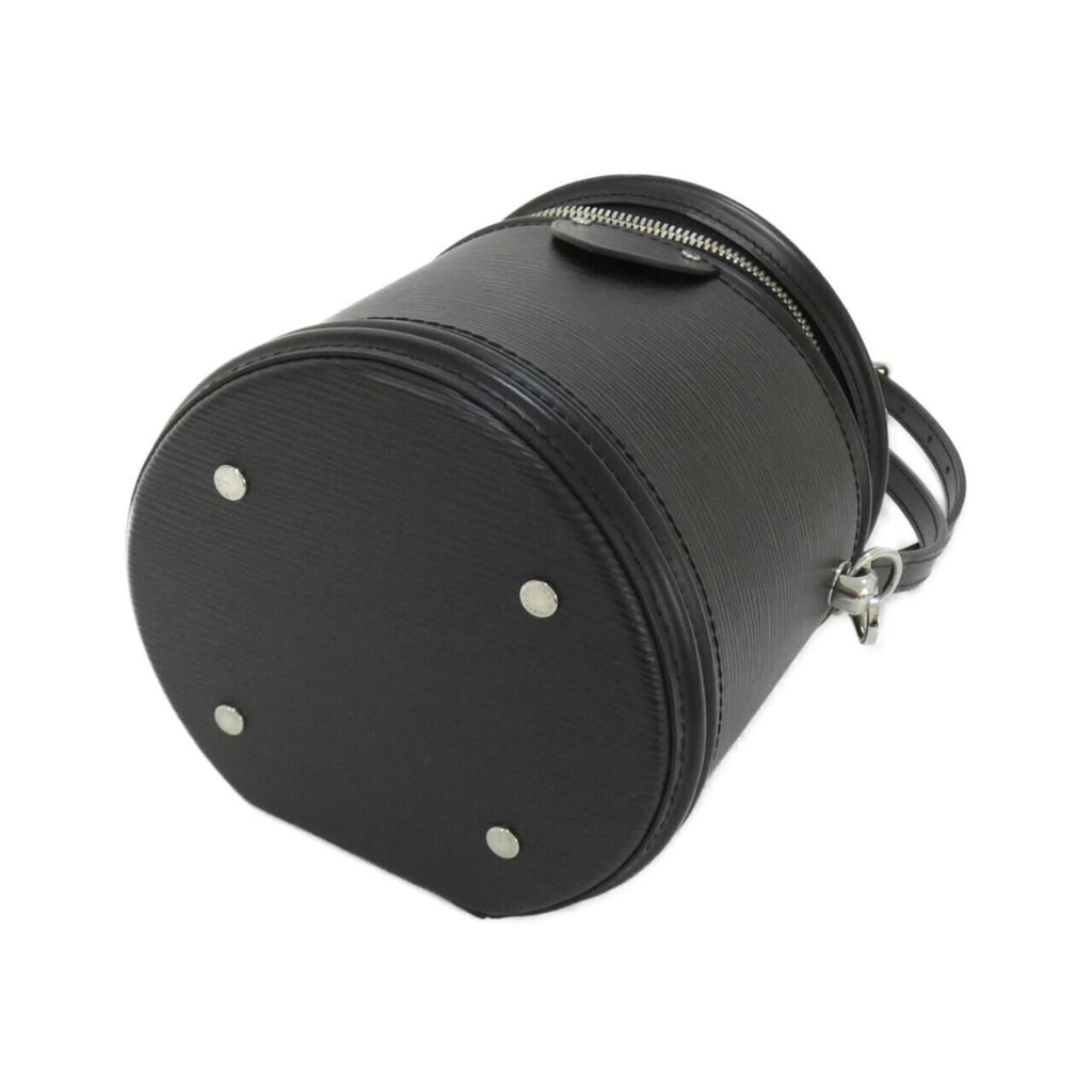 Louis Vuitton Black Leather Handbag (Pre-Owned)