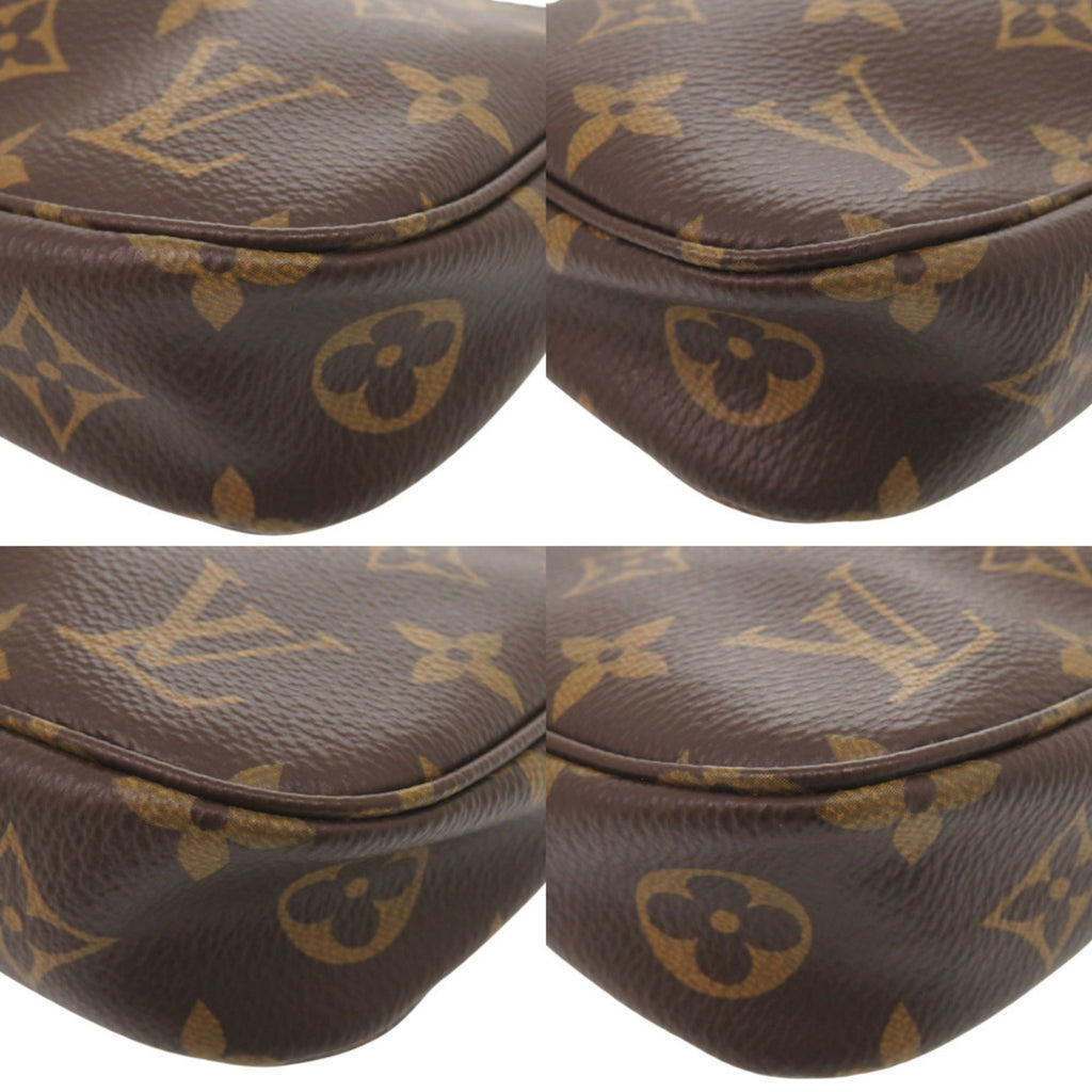Louis Vuitton Brown Monogram Monogram Handbag Pochette (Pre-Owned)