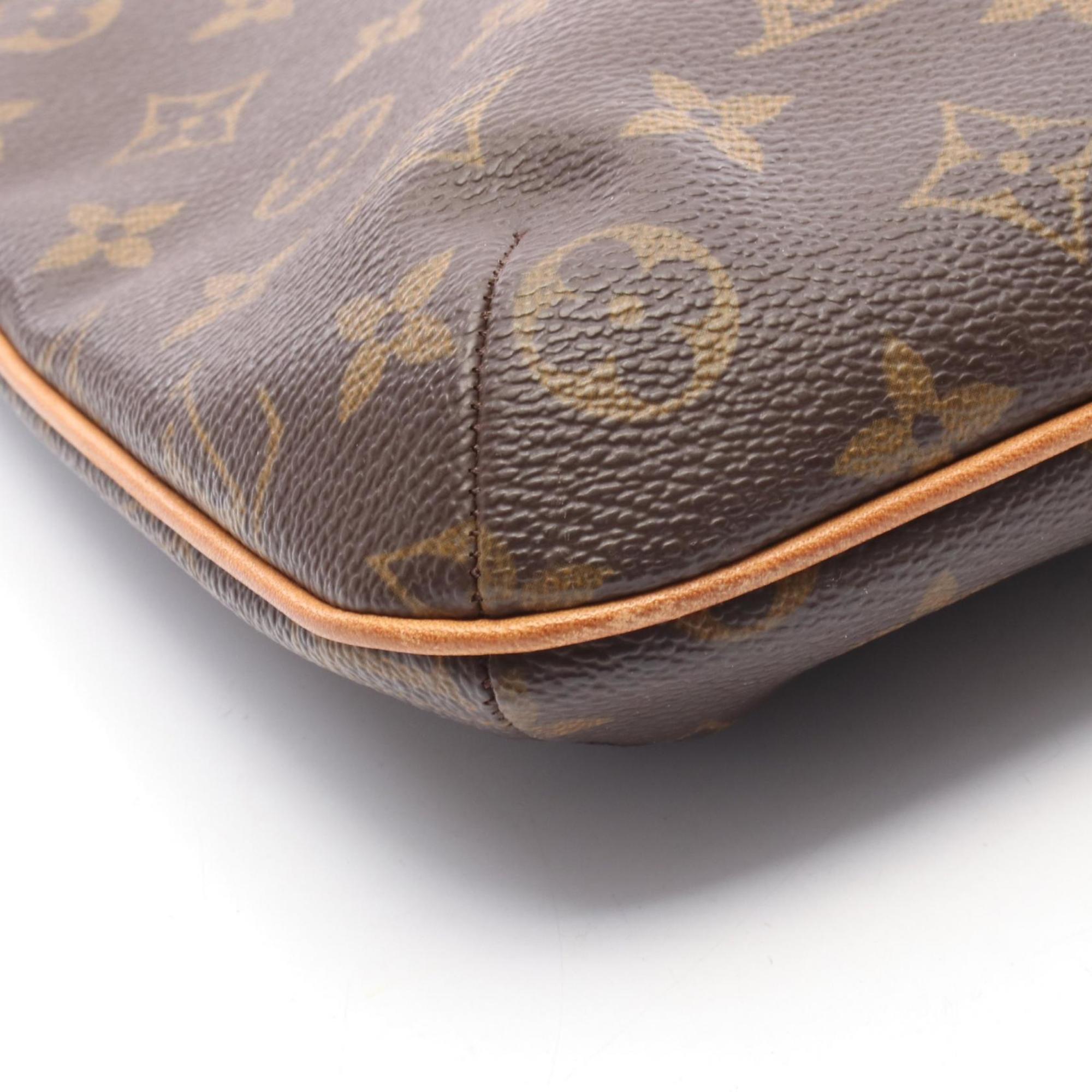 Louis Vuitton Brown Pvc Leather Shoulder Bag (Pre-Owned)