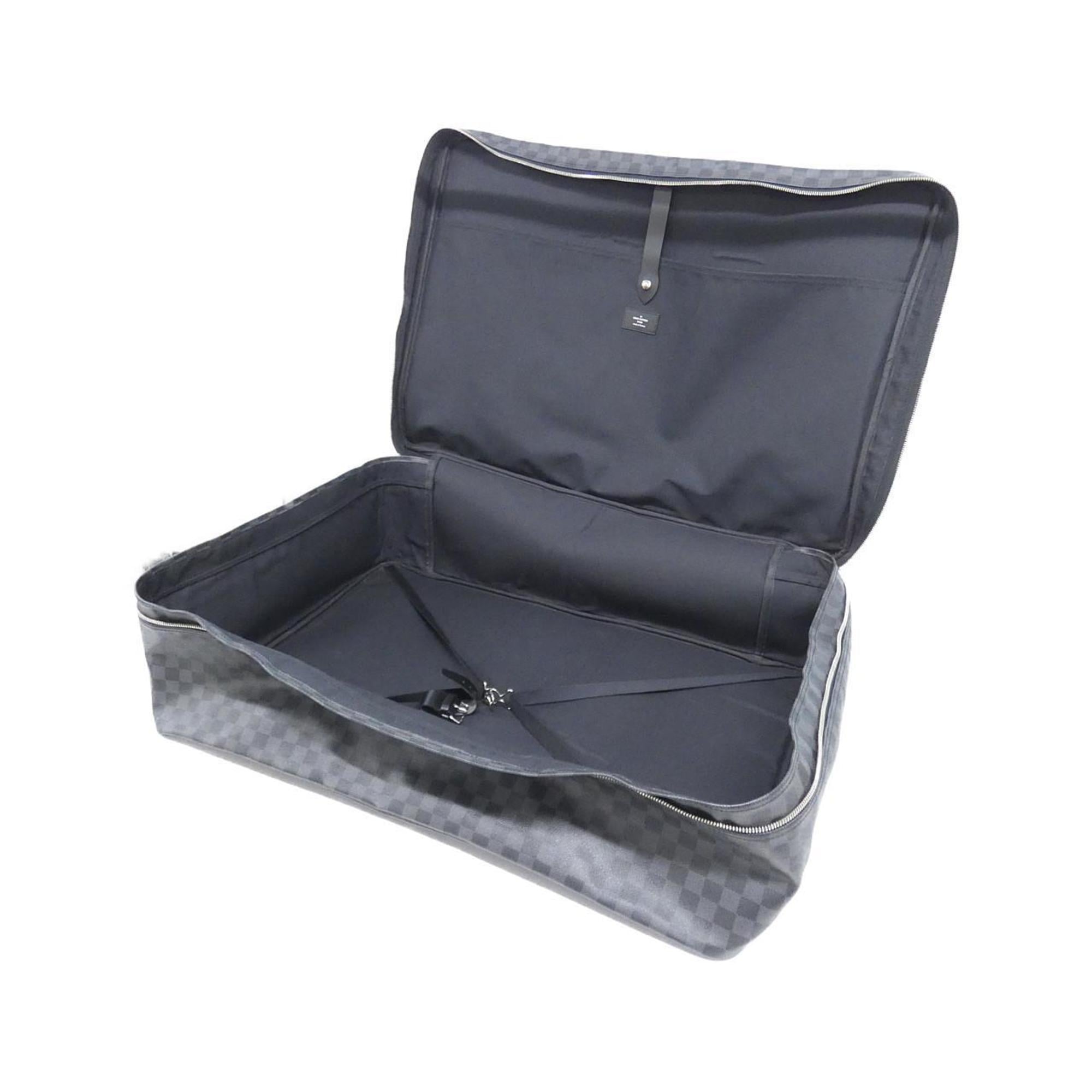 Louis Vuitton Dark Gray Graphite Coated Canvas Handbag (Pre-Owned)