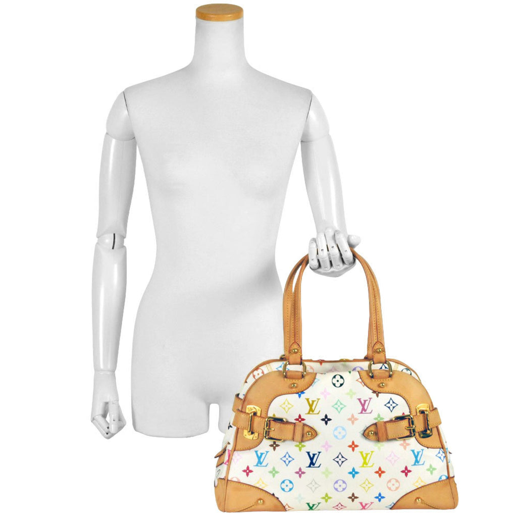 Louis Vuitton Blanc Monogram Multicolore Tote Bag (Pre-Owned)