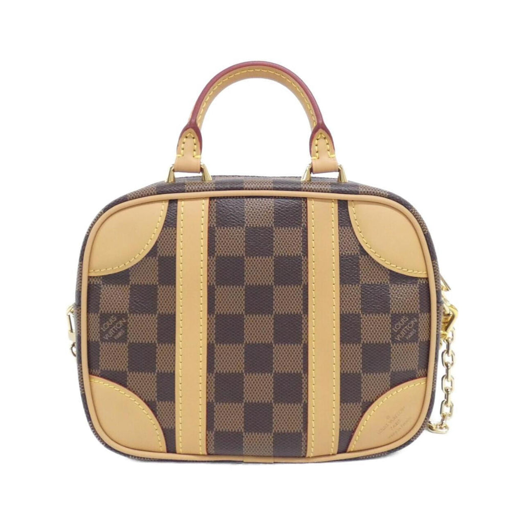 Louis Vuitton Brown Coated Canvas Shoulder Bag (Pre-Owned)