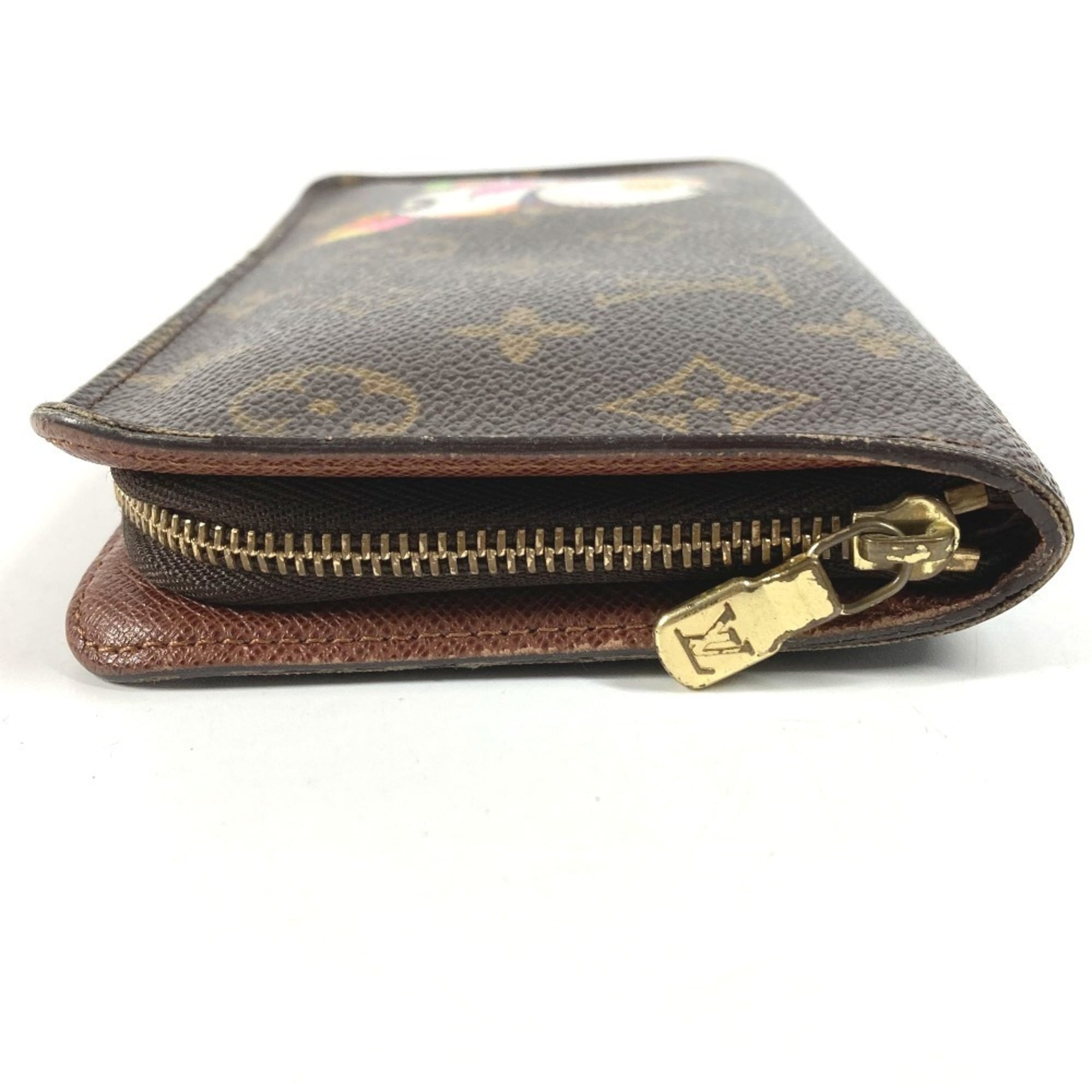 Louis Vuitton Monogram Brown Multi-Color Monogram Long Wallet (Bi-Fold) (Pre-Owned)