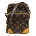 Louis Vuitton Brown Monogram Canvas Shoulder Bag (Pre-Owned)