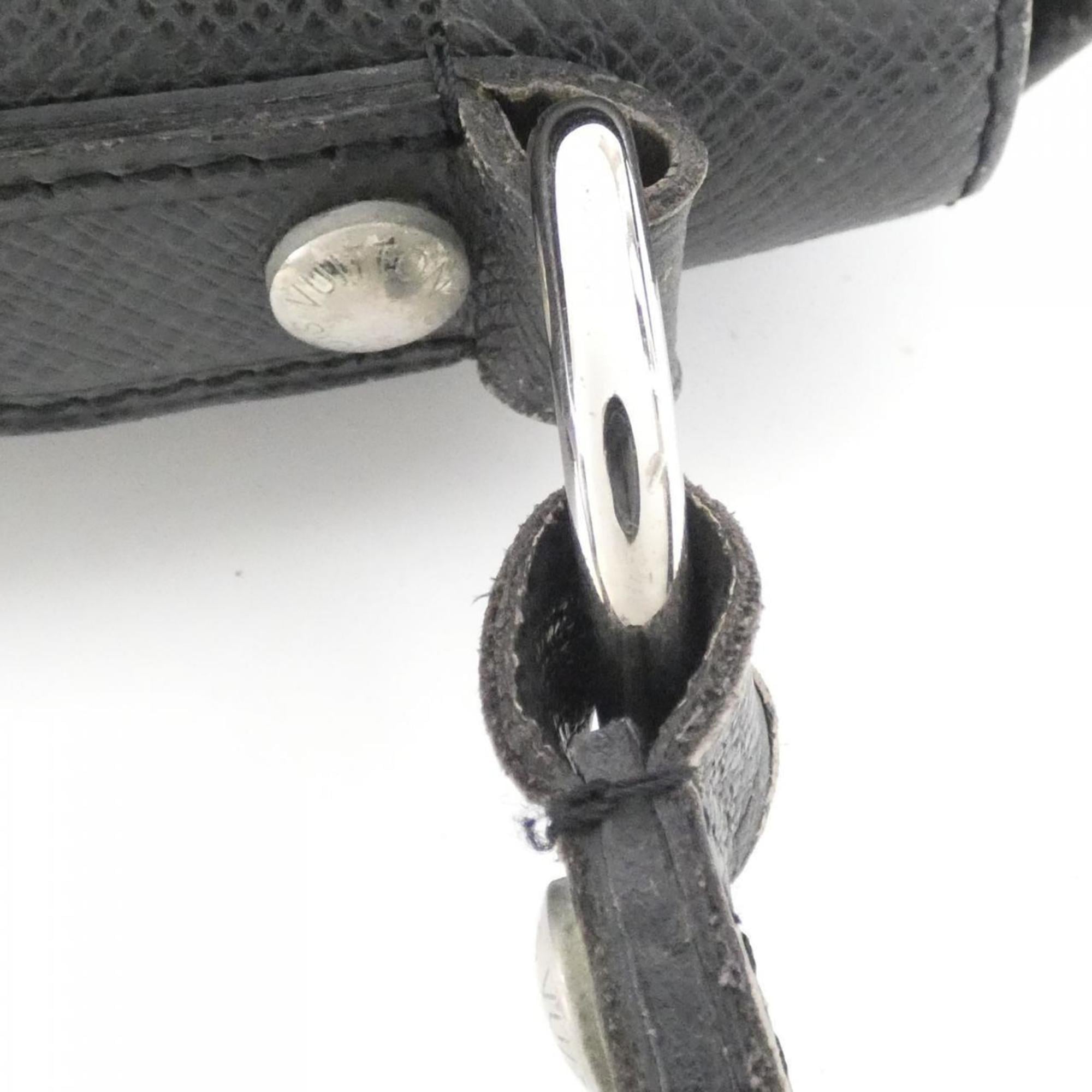 Louis Vuitton Ardoise Leather Shoulder Bag (Pre-Owned)