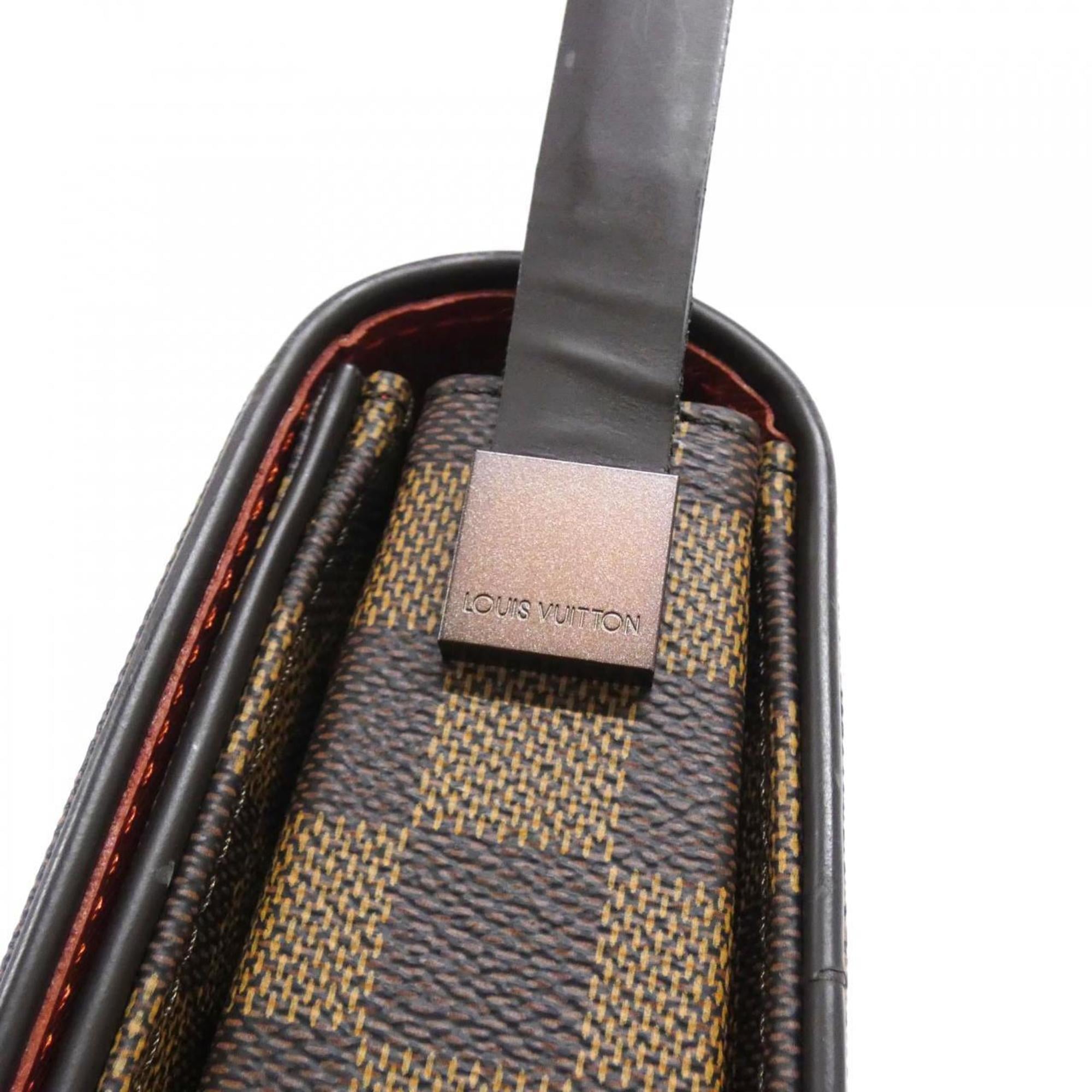 Louis Vuitton Ebene Coated Canvas Shoulder Bag (Pre-Owned)