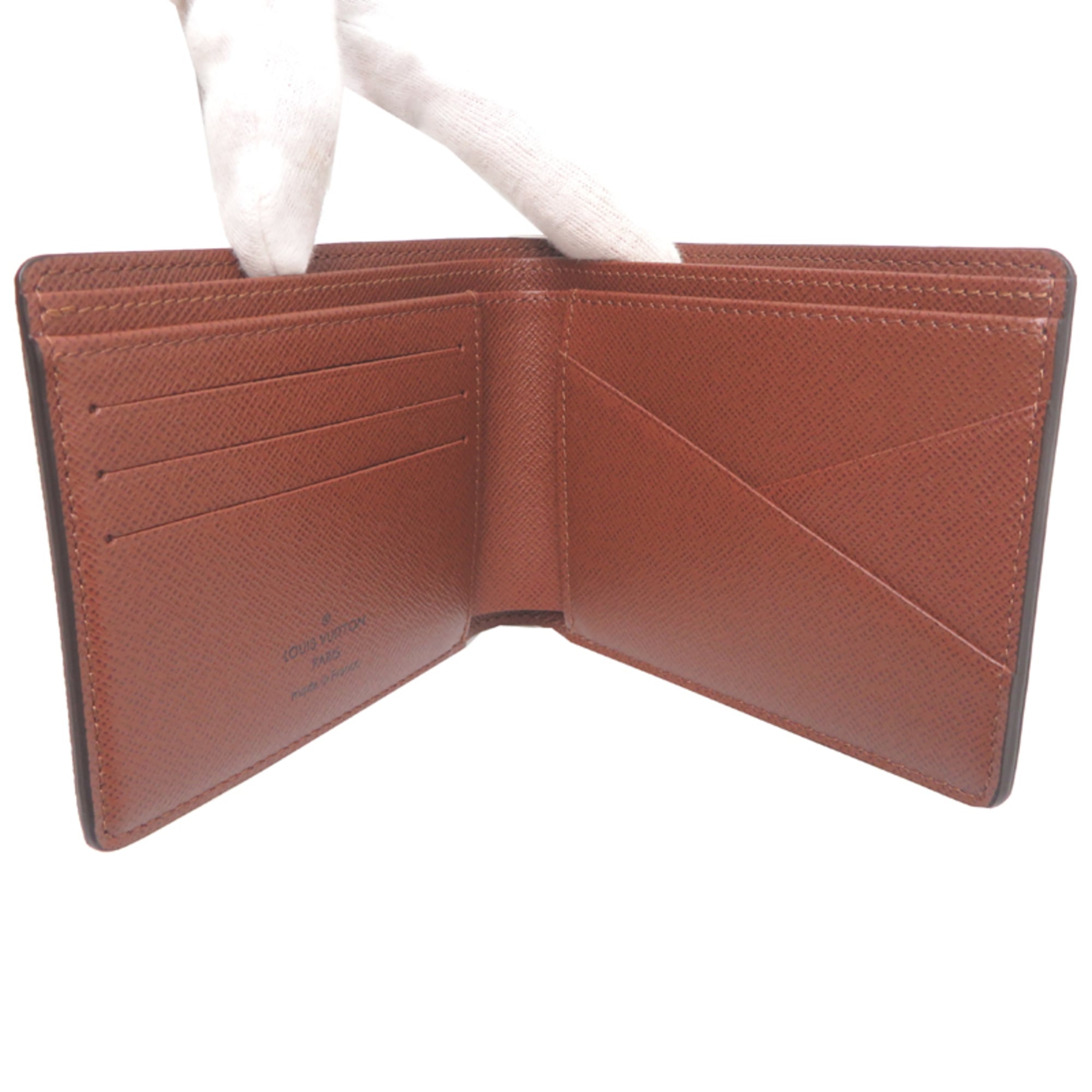 Louis Vuitton Brown Monogram Wallet (Bi-Fold) (Pre-Owned)