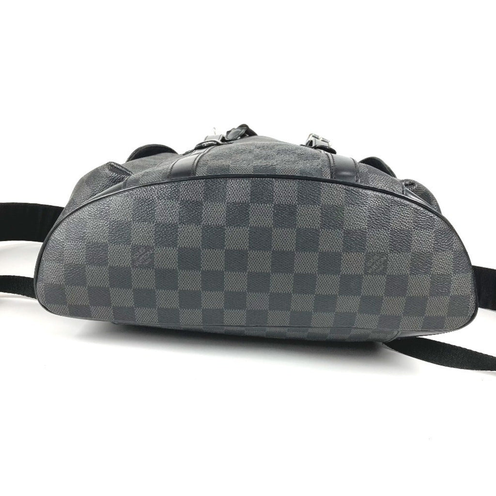 Louis Vuitton Black Damier Graphite Backpack (Pre-Owned)