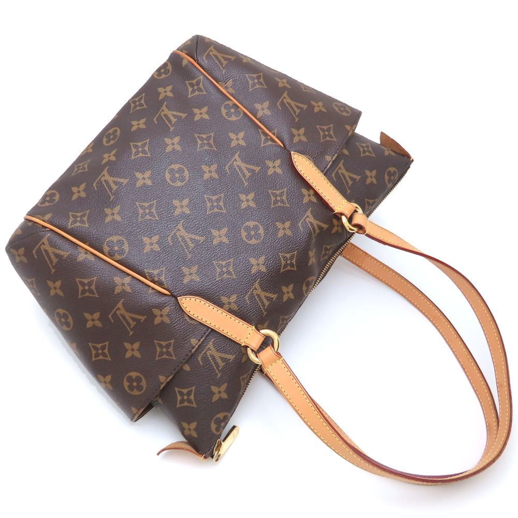 Louis Vuitton Brown Canvas Tote Bag (Pre-Owned)