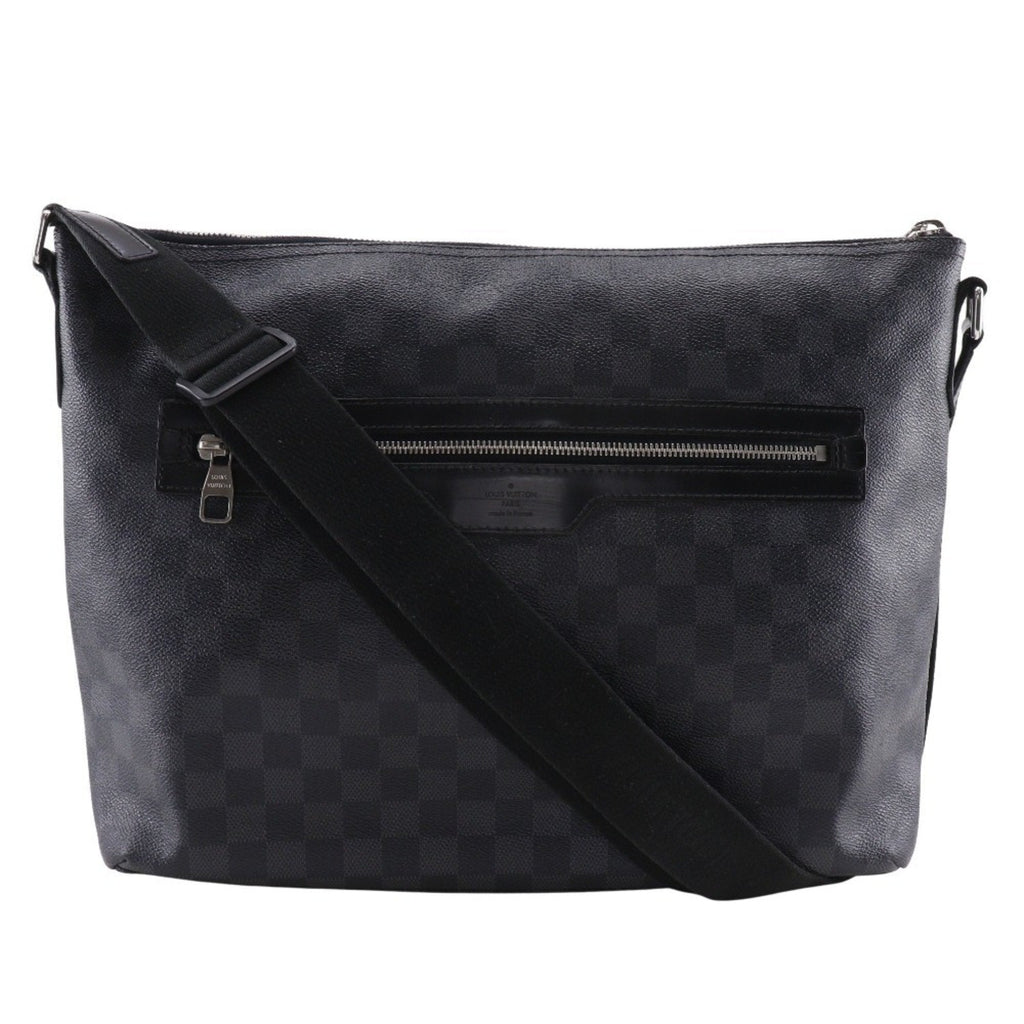 Louis Vuitton Black Damier Graphite Canvas Shoulder Bag (Pre-Owned)