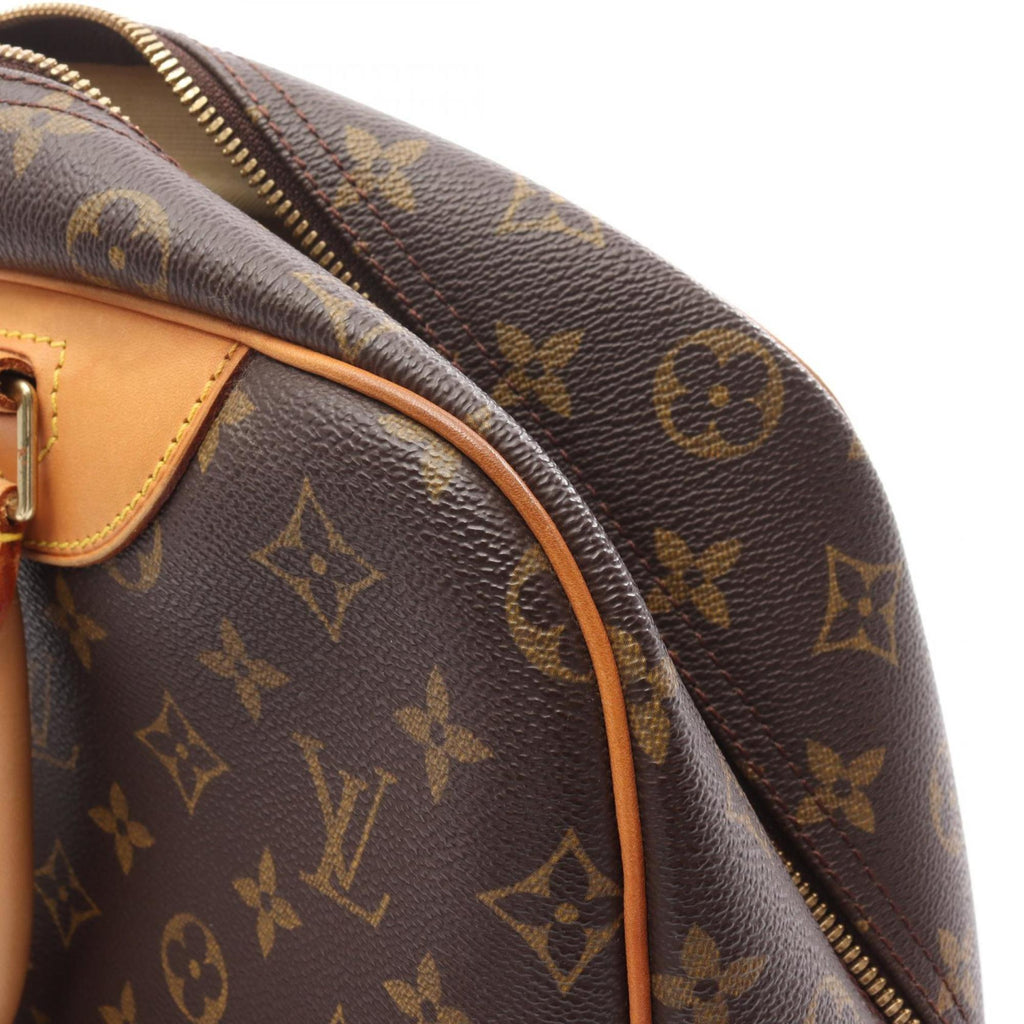 Louis Vuitton Brown Coated Canvas Leather Handbag (Pre-Owned)