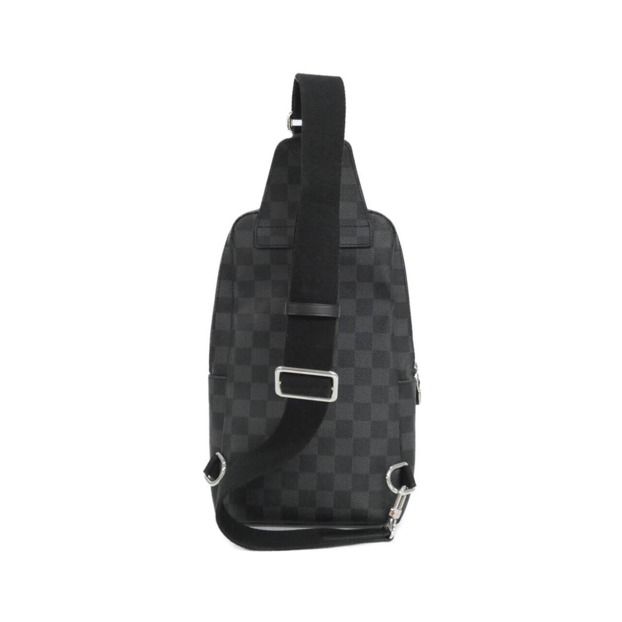 Louis Vuitton Damier Graphite Graphite Coated Canvas Shoulder Bag (Pre-Owned)