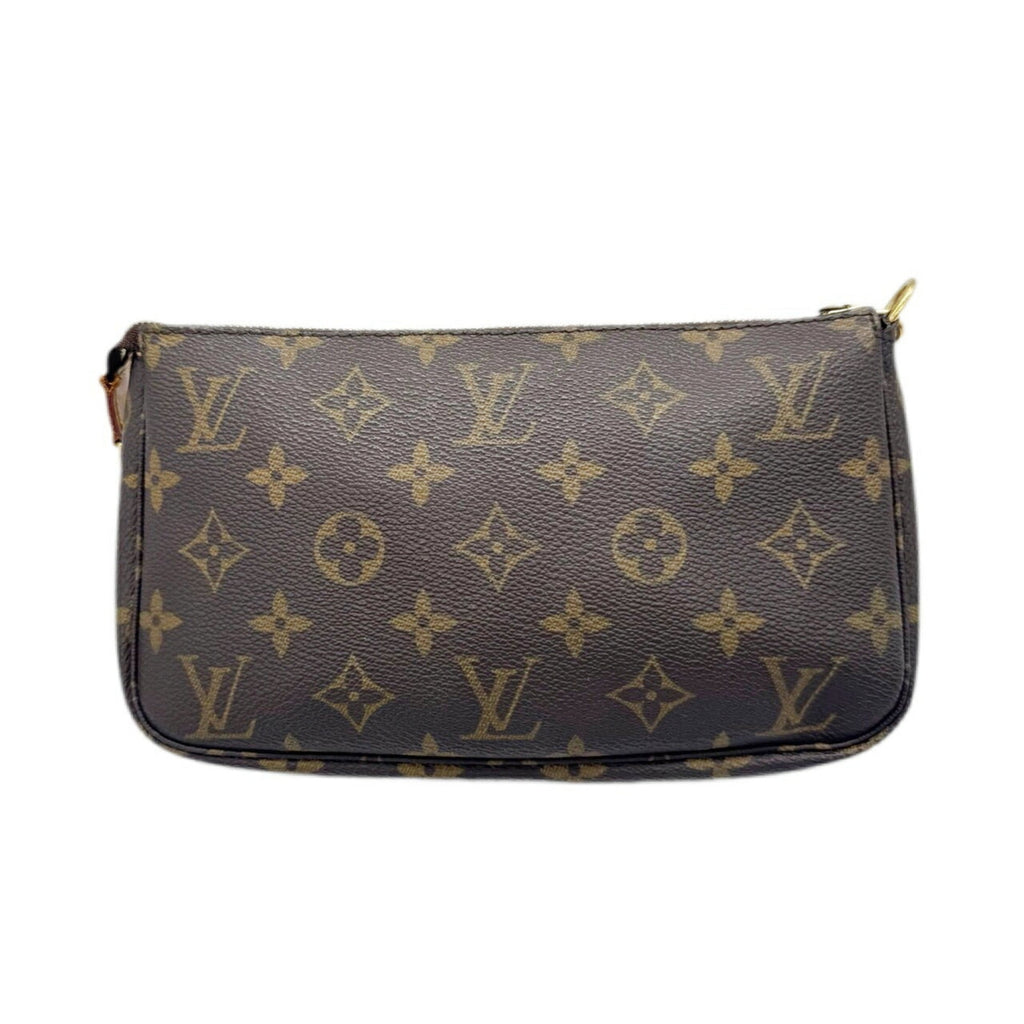 Louis Vuitton Brown Monogram Pochette Pouch (Pre-Owned)