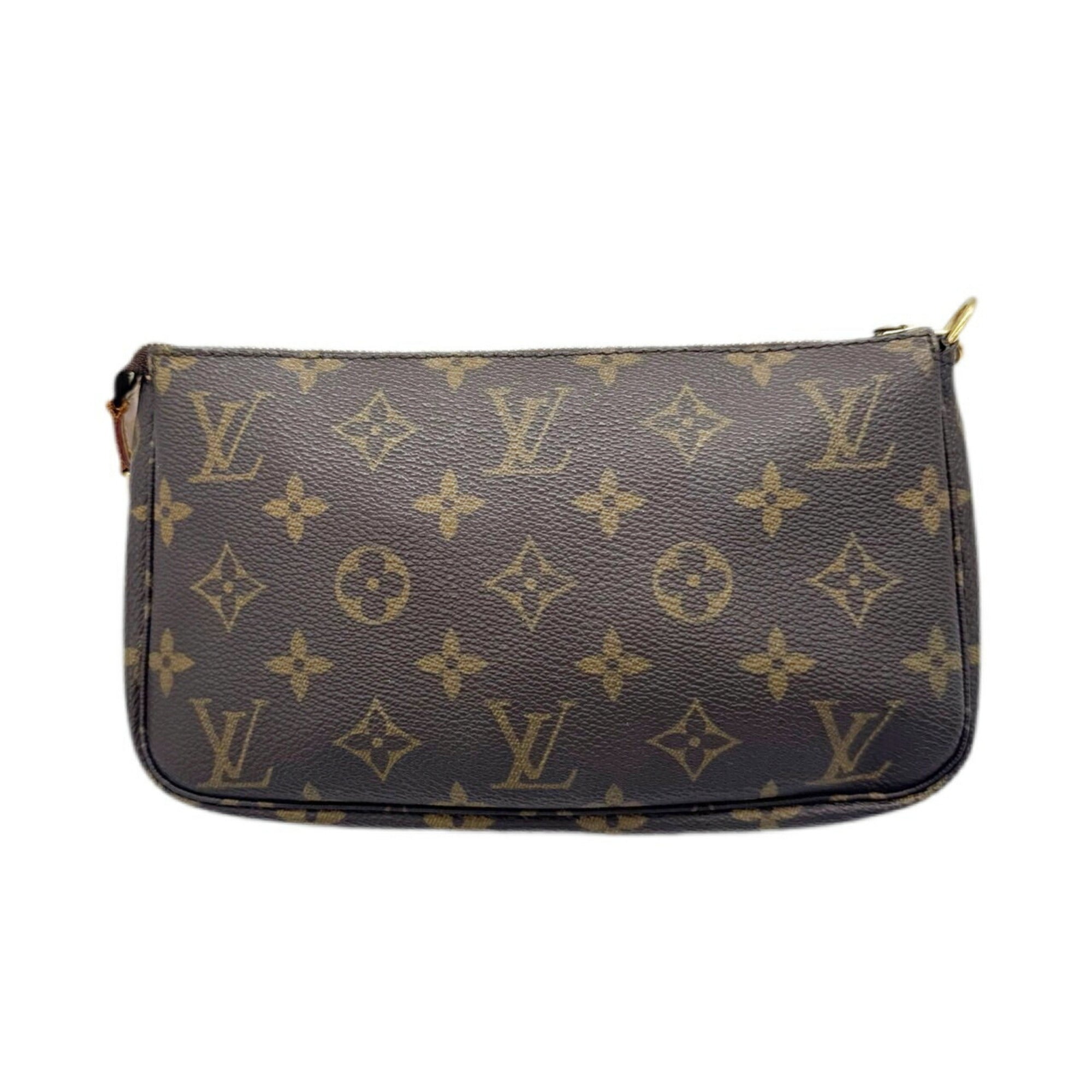 Louis Vuitton Brown Monogram Pochette Pouch (Pre-Owned)