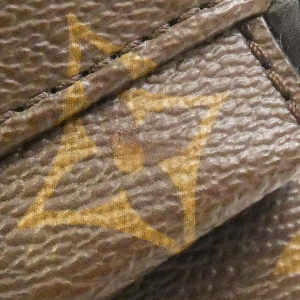 Louis Vuitton Brown Coated Canvas Backpack (Pre-Owned)