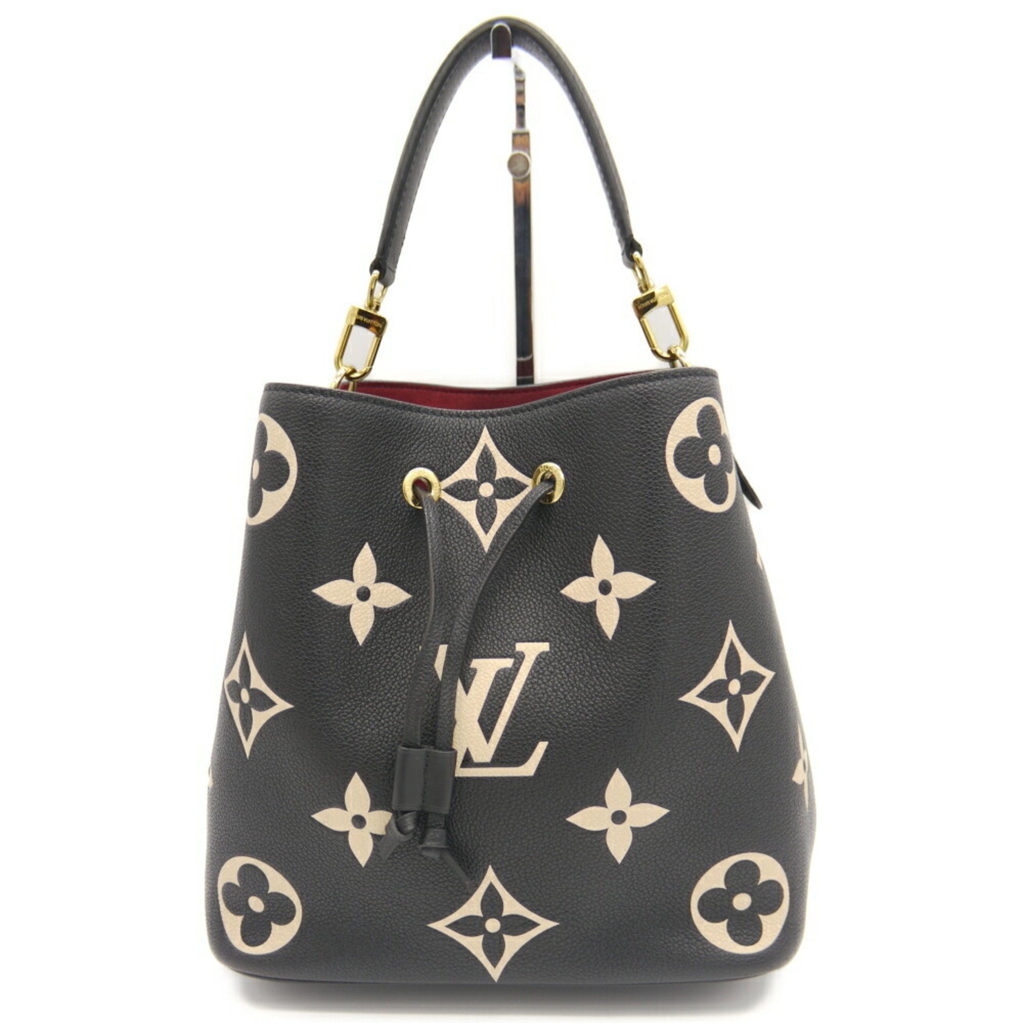 Louis Vuitton Monogram Empreinte Black Monogram Empreinte Shoulder Bag Tote Bag (Pre-Owned)