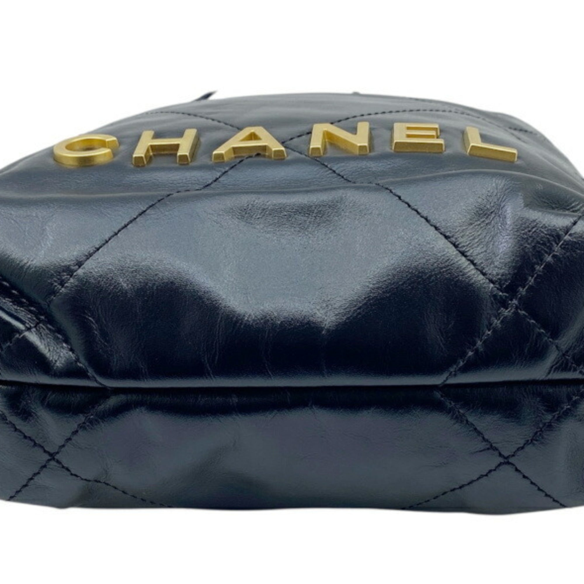 22 Chain Hobo Quilted Calfskin Mini