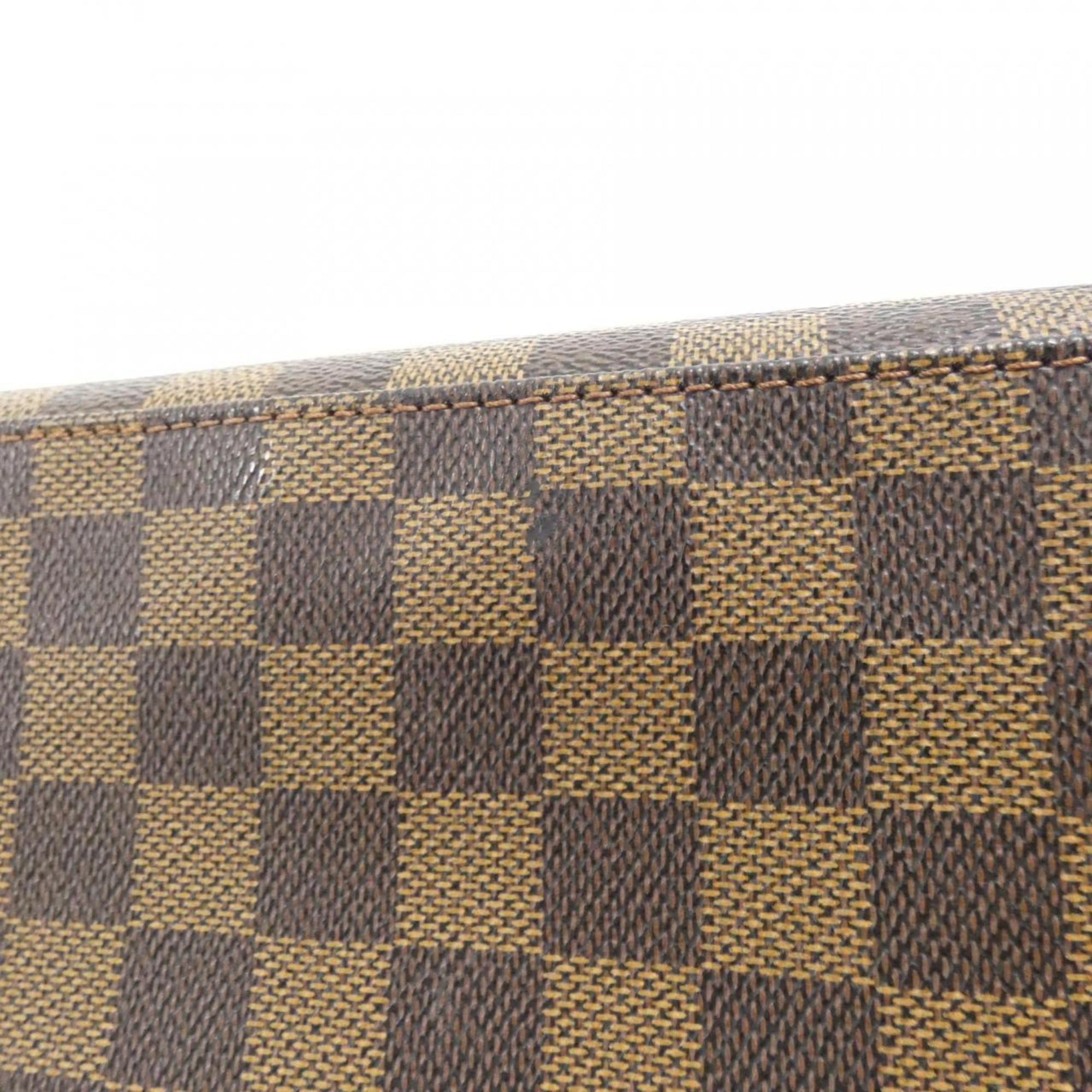 Louis Vuitton Ebene Coated Canvas Shoulder Bag (Pre-Owned)