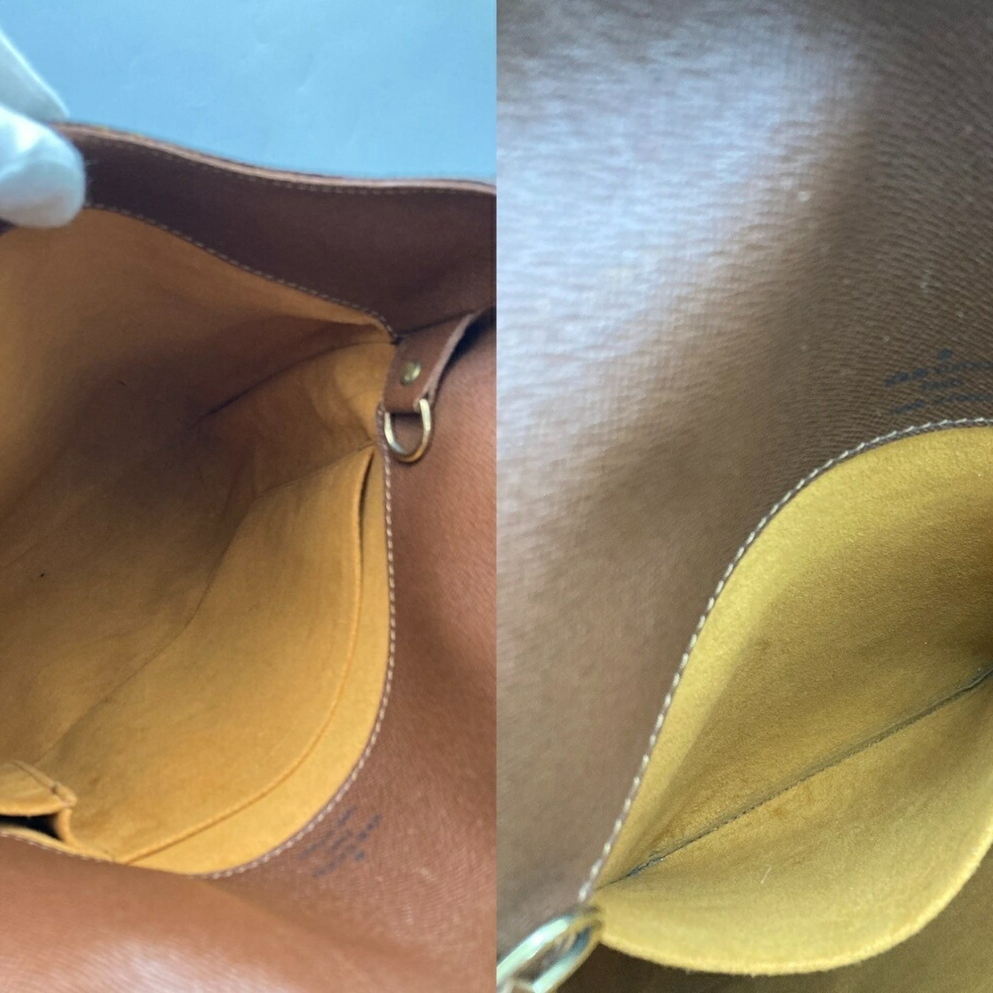 Louis Vuitton Brown Pvc Leather Shoulder Bag (Pre-Owned)