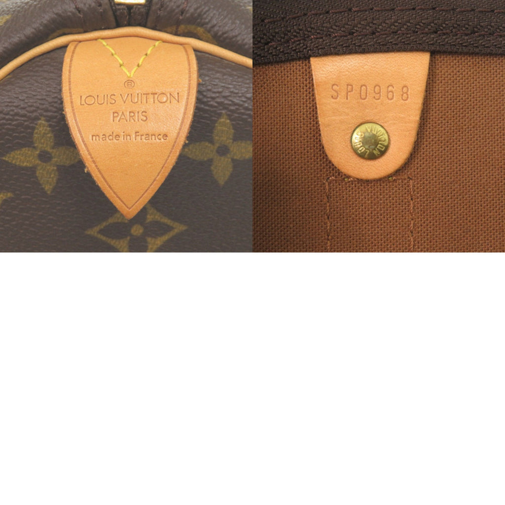 Louis Vuitton Brown Monogram Canvas Boston Bag (Pre-Owned)