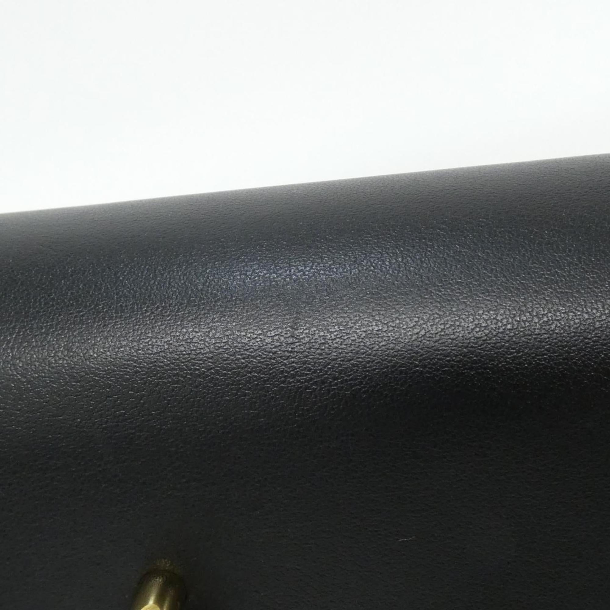 Louis Vuitton Brown Coated Canvas Leather Shoulder Bag (Pre-Owned)