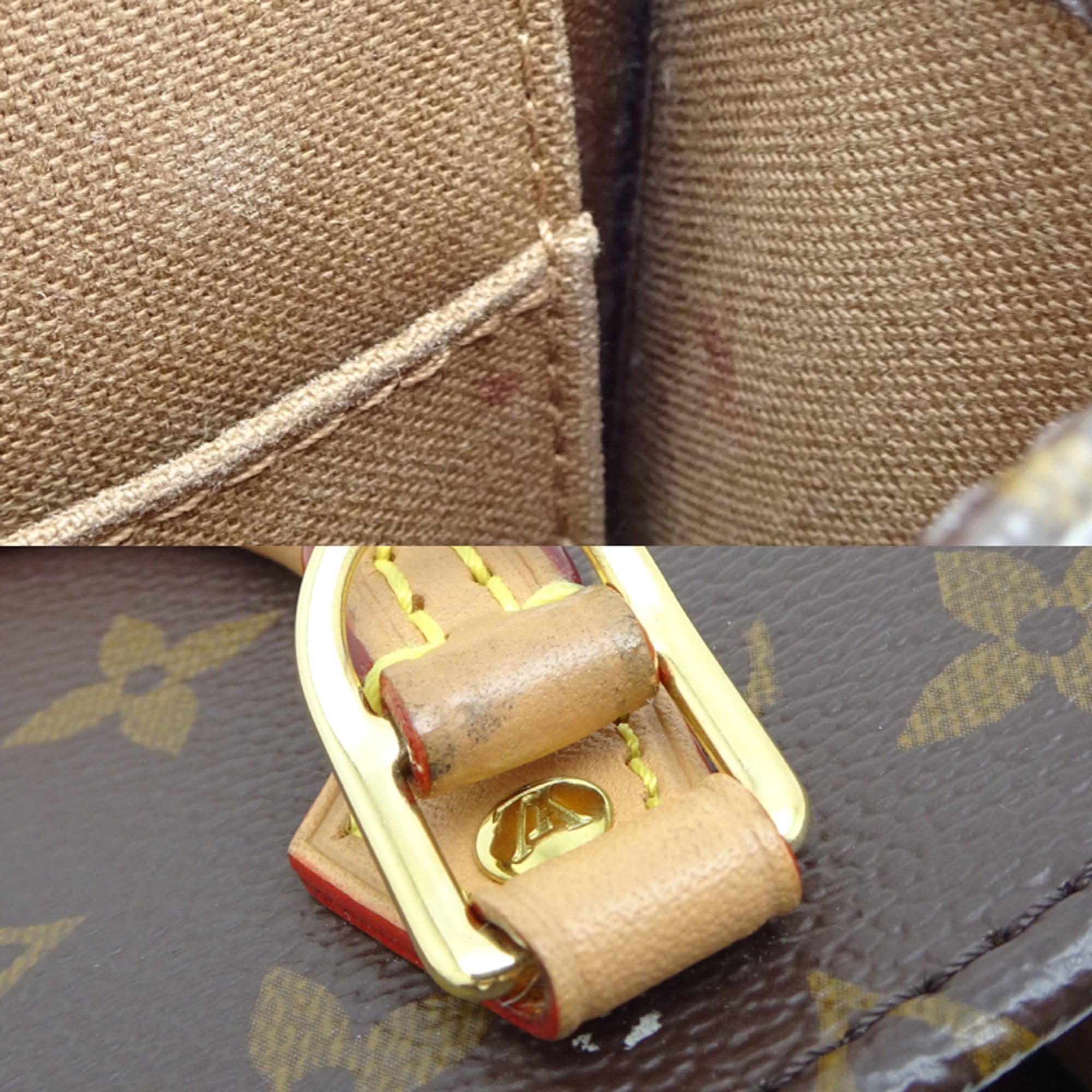 Louis Vuitton Brown Monogram Handbag (Pre-Owned)