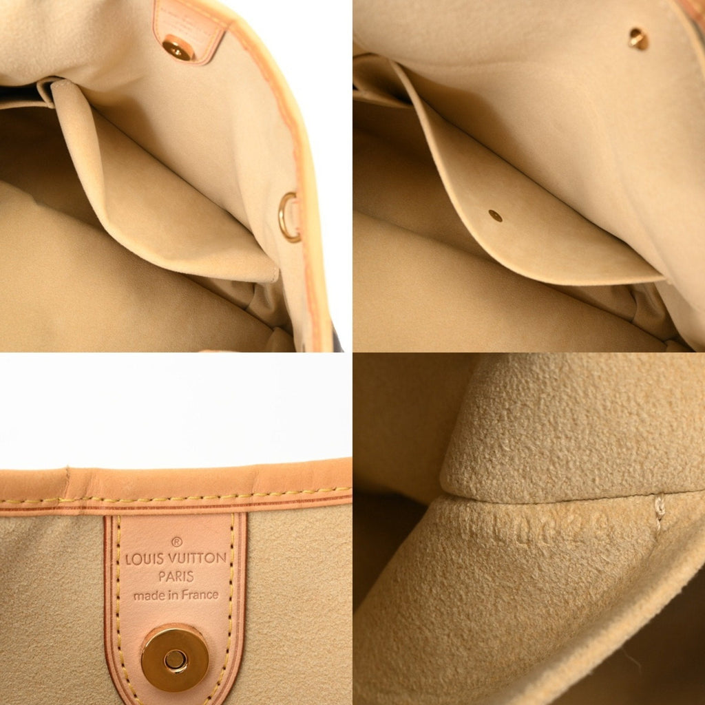 Louis Vuitton Brown Monogram Canvas Shoulder Bag (Pre-Owned)