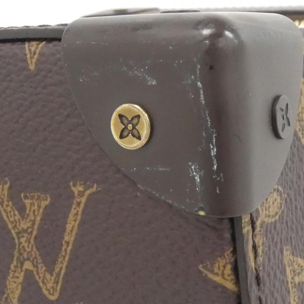 Louis Vuitton Brown Coated Canvas Handbag (Pre-Owned)