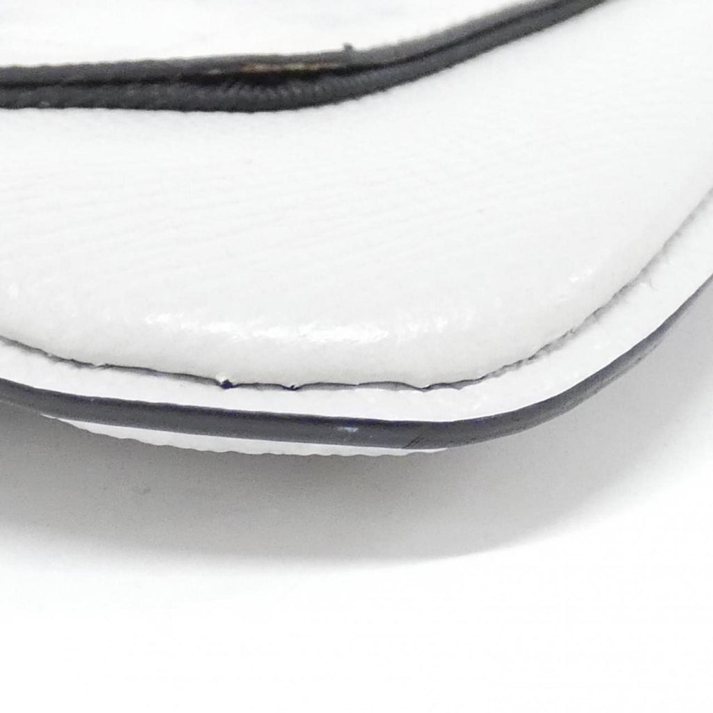 Louis Vuitton White Coated Canvas Shoulder Bag (Pre-Owned)