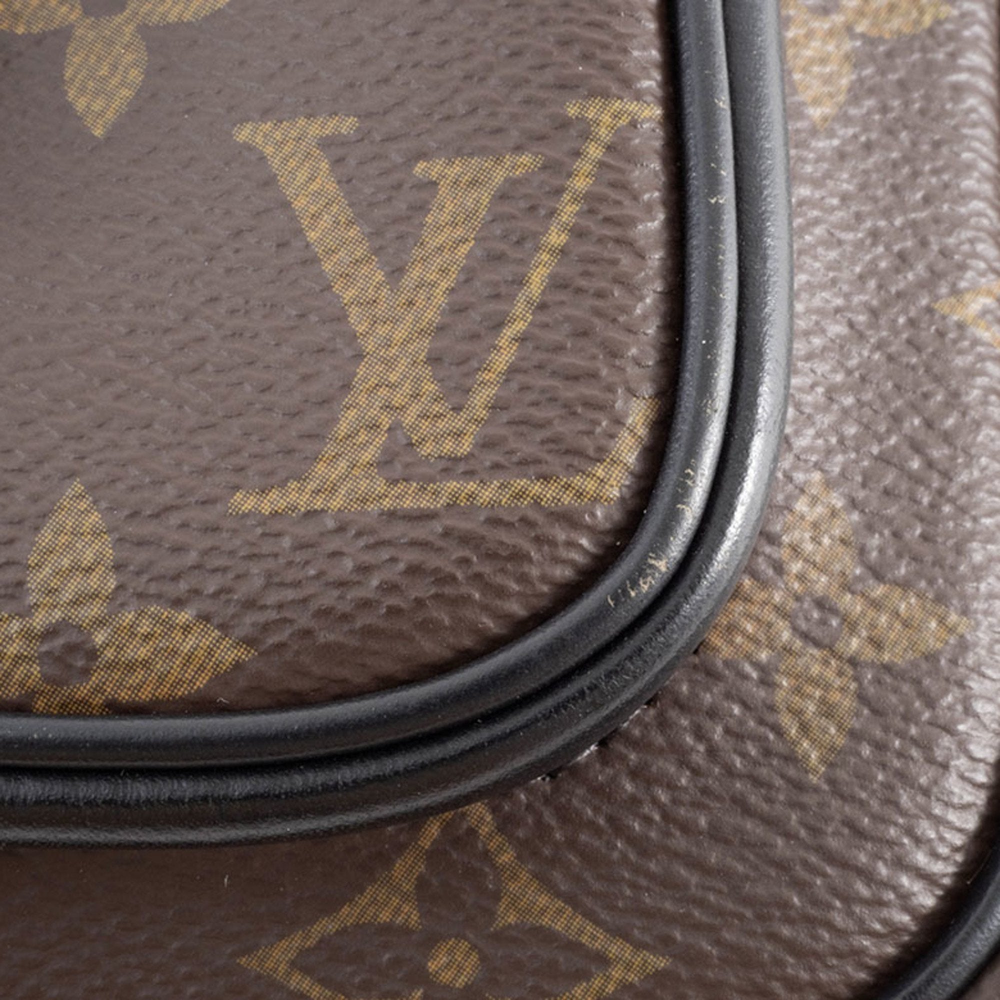 Louis Vuitton Monogram Macassar Dark Brown Shoulder Bag (Pre-Owned)