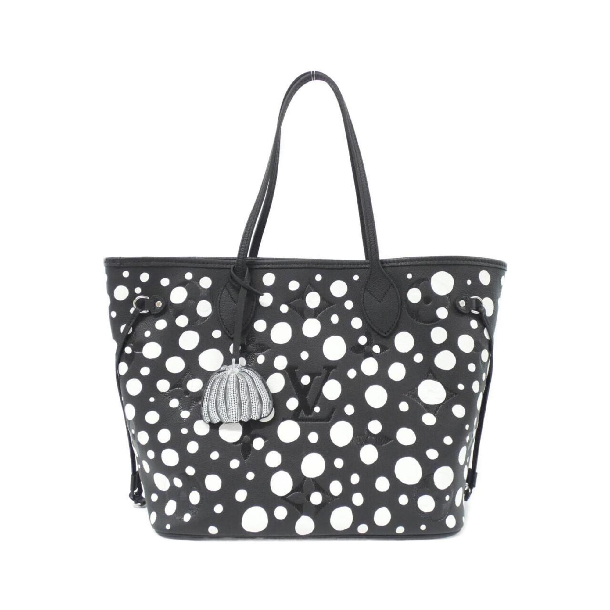 Louis Vuitton Black Leather Handbag (Pre-Owned)