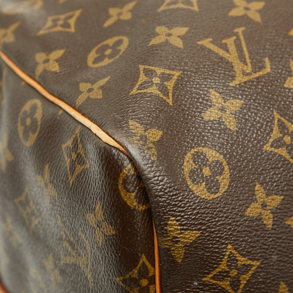 Louis Vuitton Monogram Brown Pvc Leather Boston Bag Shoulder Bag (Pre-Owned)