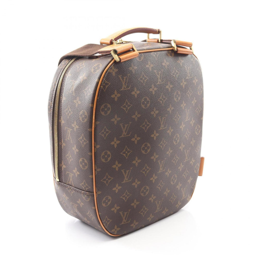 Louis Vuitton Monogram Brown Coated Canvas Leather Handbag (Pre-Owned)