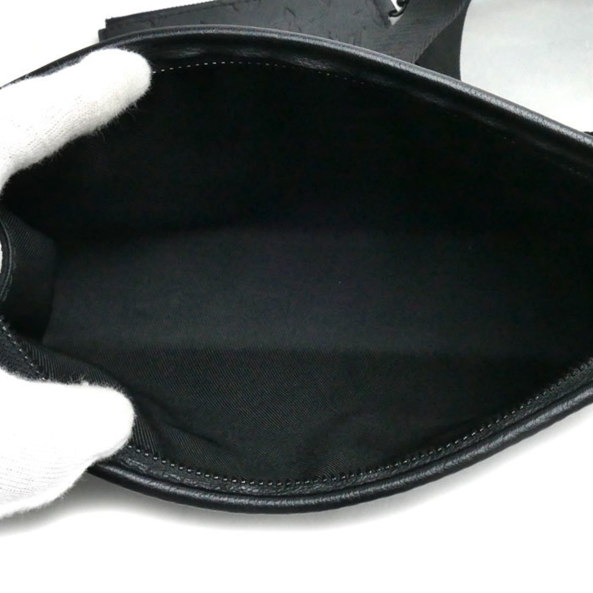 Louis Vuitton Black Monogram Shadow Pouch Shoulder Bag (Pre-Owned)