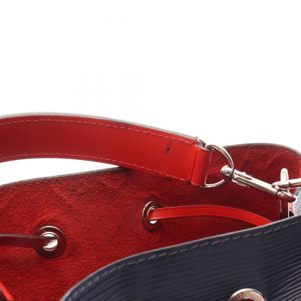 Louis Vuitton Indigo Navy Red Color Epi Leather Handbag (Pre-Owned)