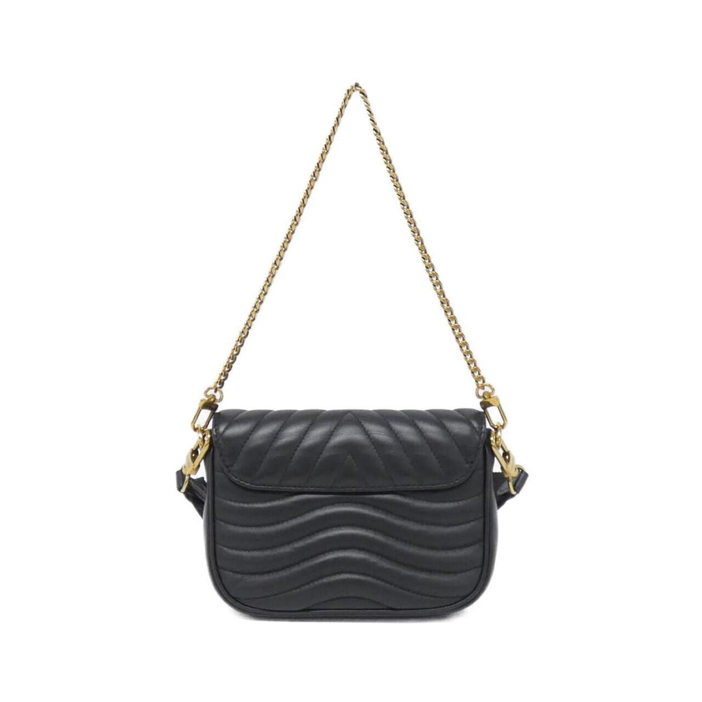 Louis Vuitton Black Leather Pochette Pouch Shoulder Bag (Pre-Owned)
