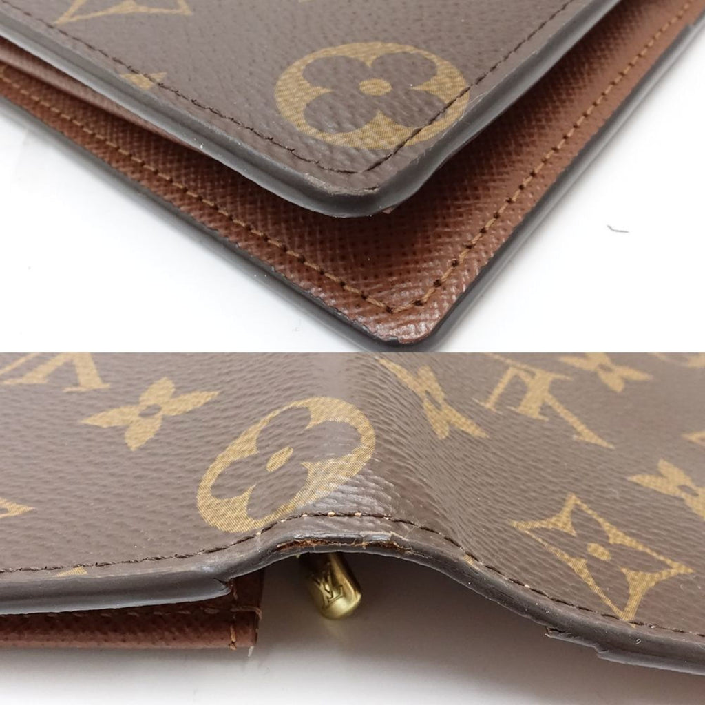 Louis Vuitton Brown Monogram Monogram Long Wallet (Bi-Fold) (Pre-Owned)