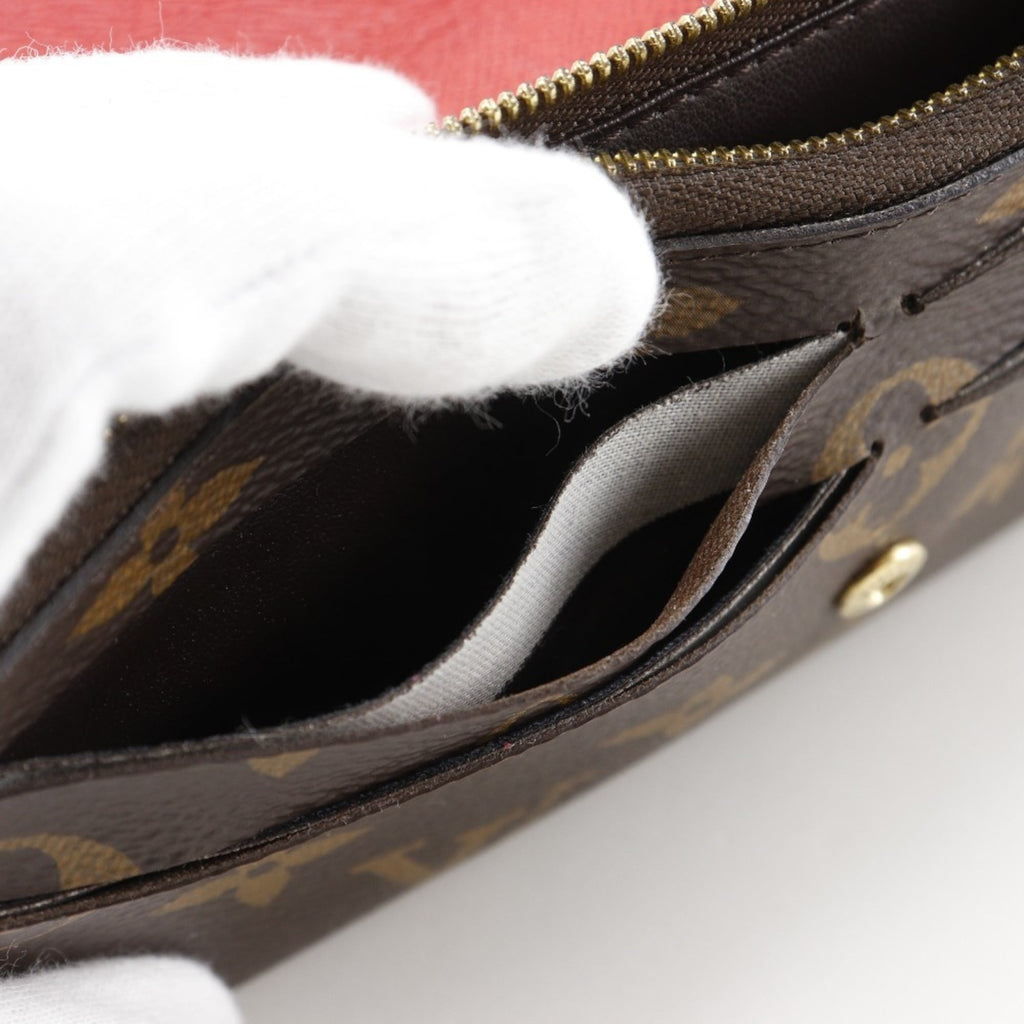 Louis Vuitton Monogram Brown Galle Monogram Monogram Coin Purse/Coin Case (Pre-Owned)