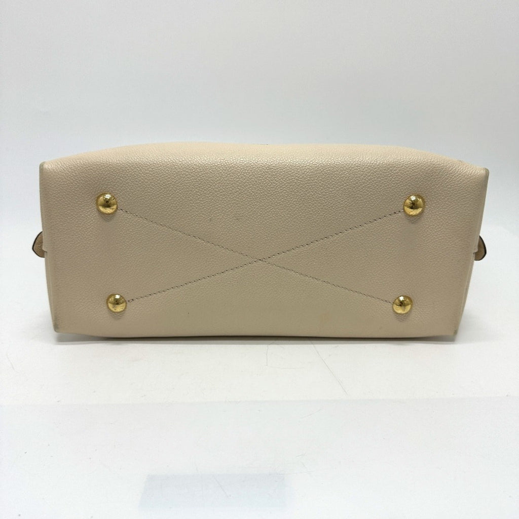 Louis Vuitton Beige Monogram Empreinte Handbag (Pre-Owned)