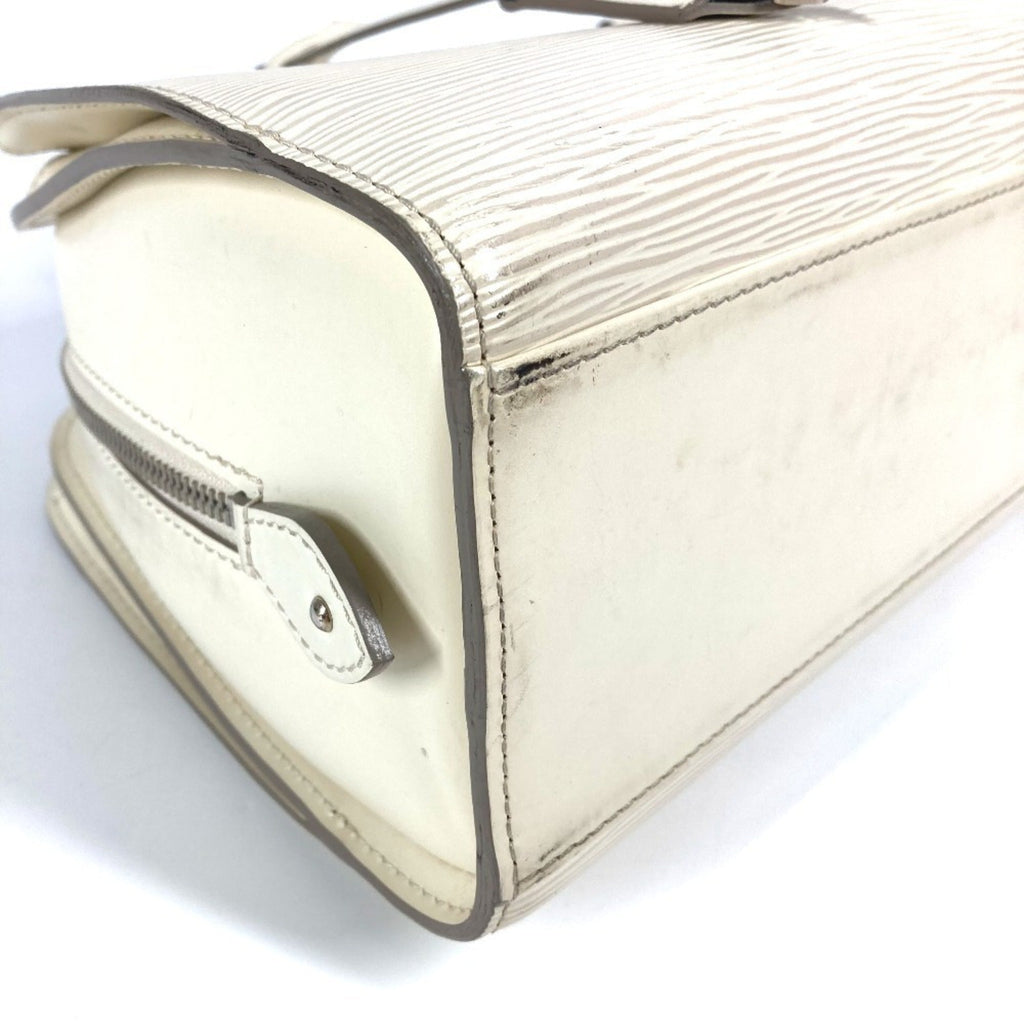 Louis Vuitton Lv Off White White Epi Leather Handbag Tote Bag (Pre-Owned)