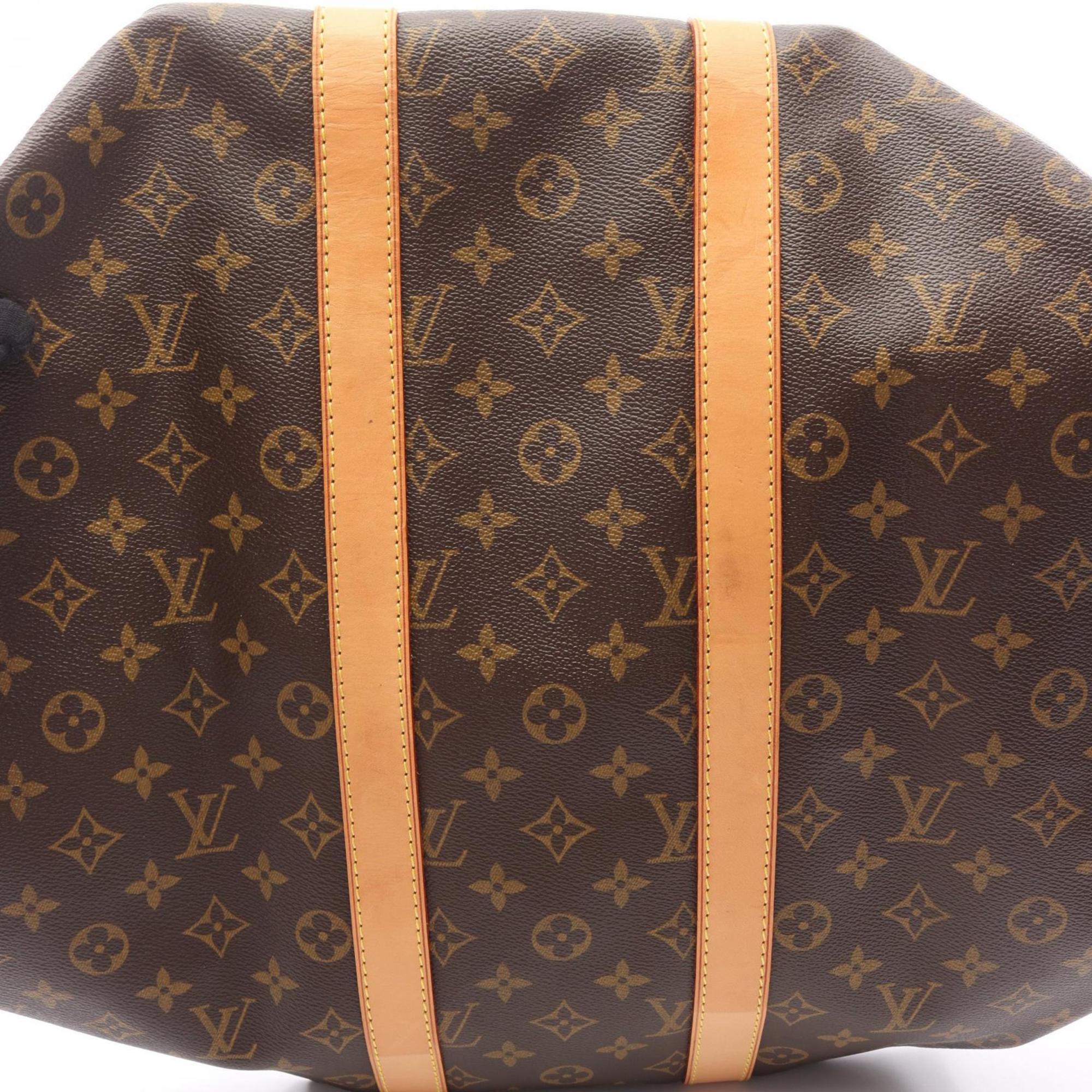 Louis Vuitton Brown Monogram Pvc Leather Boston Bag (Pre-Owned)