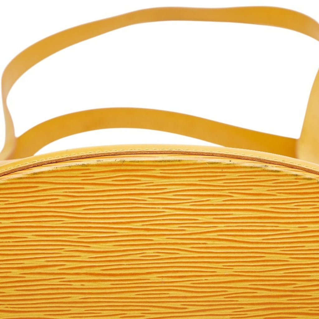 Louis Vuitton Yellow Leather Shoulder Bag (Pre-Owned)