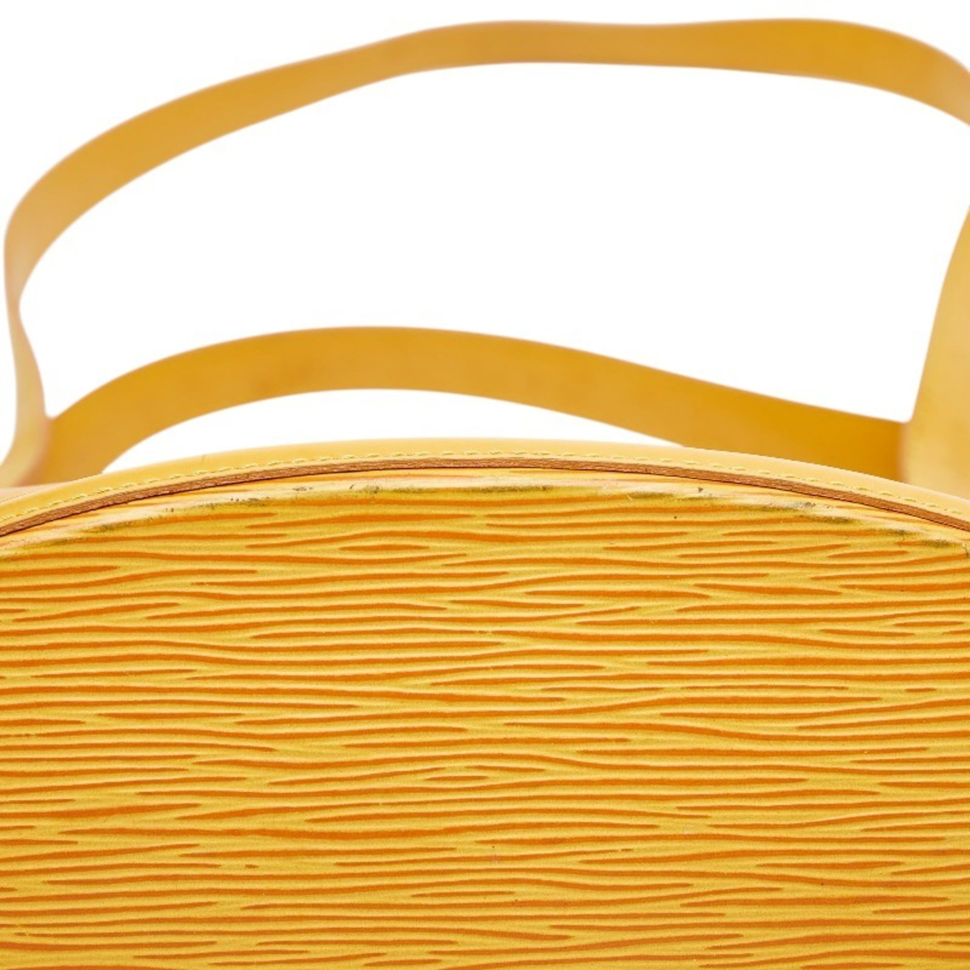 Louis Vuitton Yellow Leather Shoulder Bag (Pre-Owned)