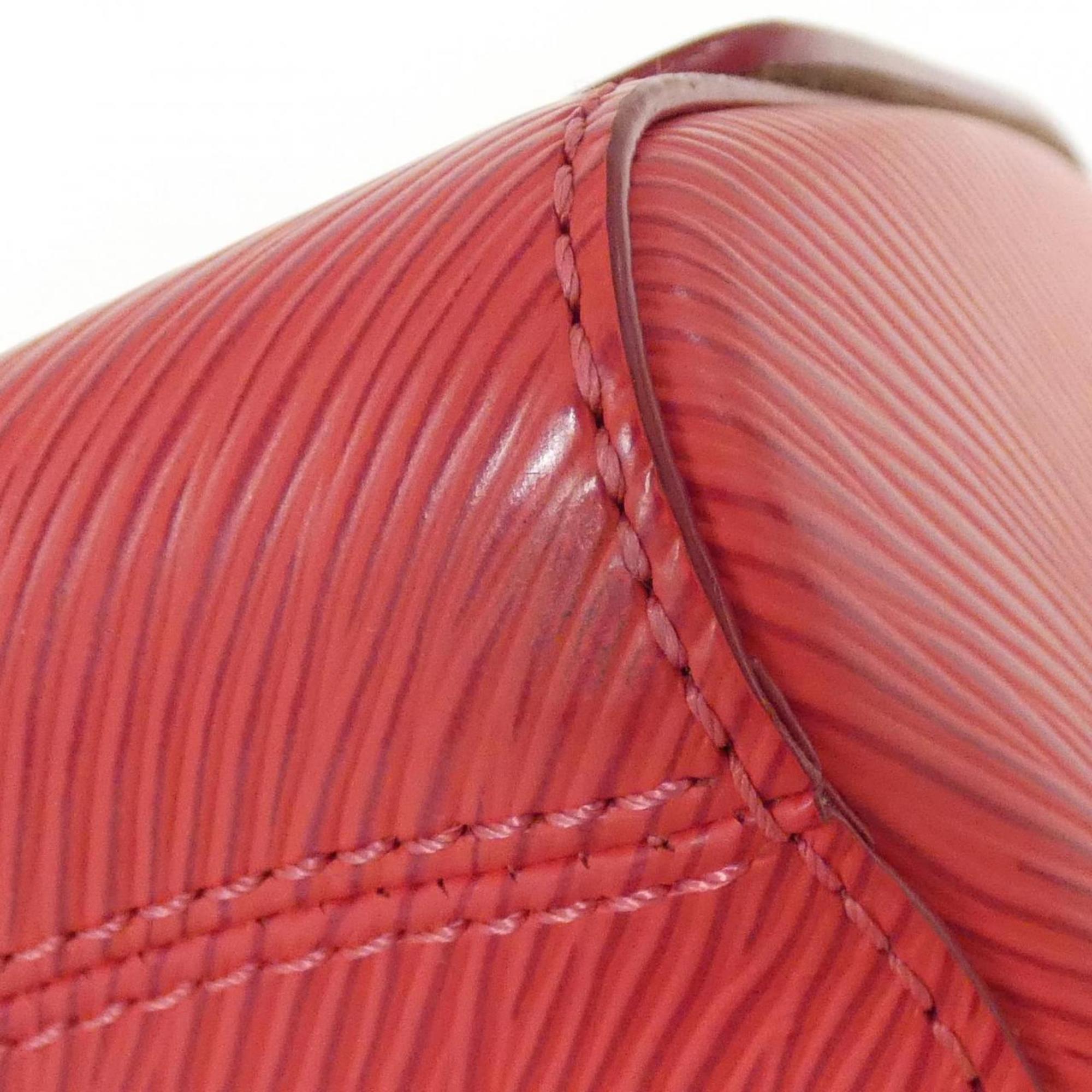 Louis Vuitton Grenade Pink Leather Shoulder Bag (Pre-Owned)