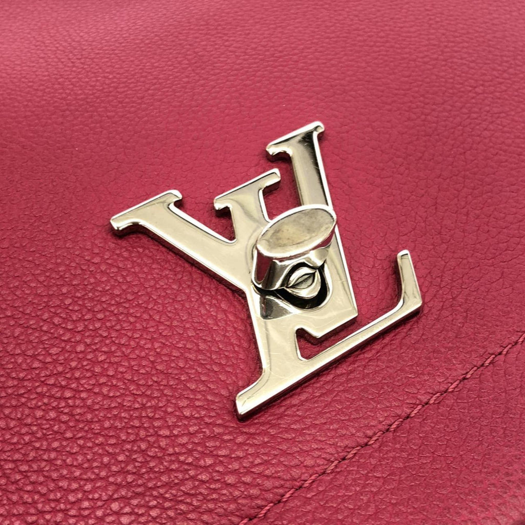 Louis Vuitton Dahlia Leather Handbag (Pre-Owned)