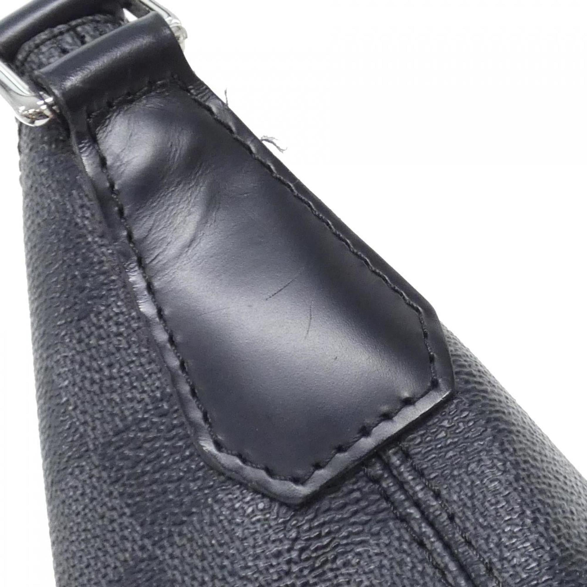 Louis Vuitton Graphite Coated Canvas Shoulder Bag (Pre-Owned)