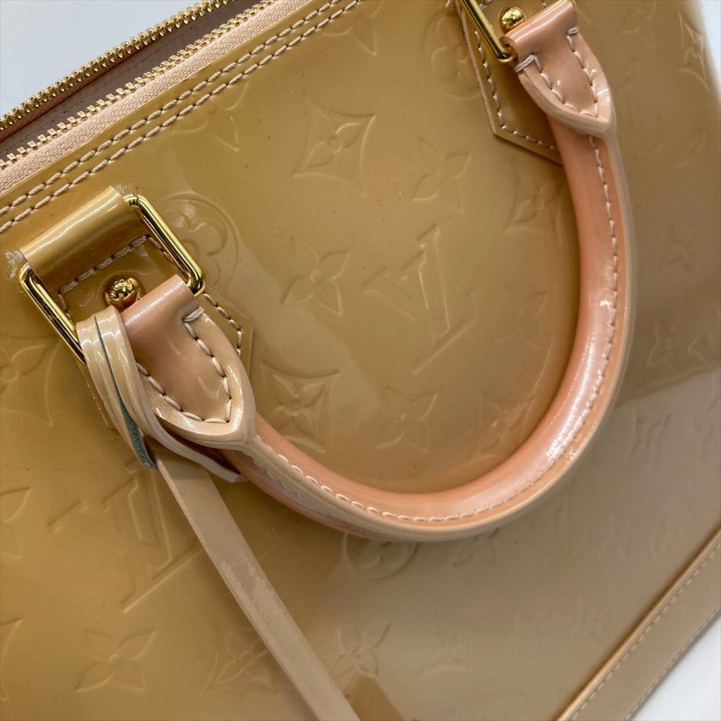 Louis Vuitton Monogram Vernis Gold Monogram Vernis Handbag (Pre-Owned)